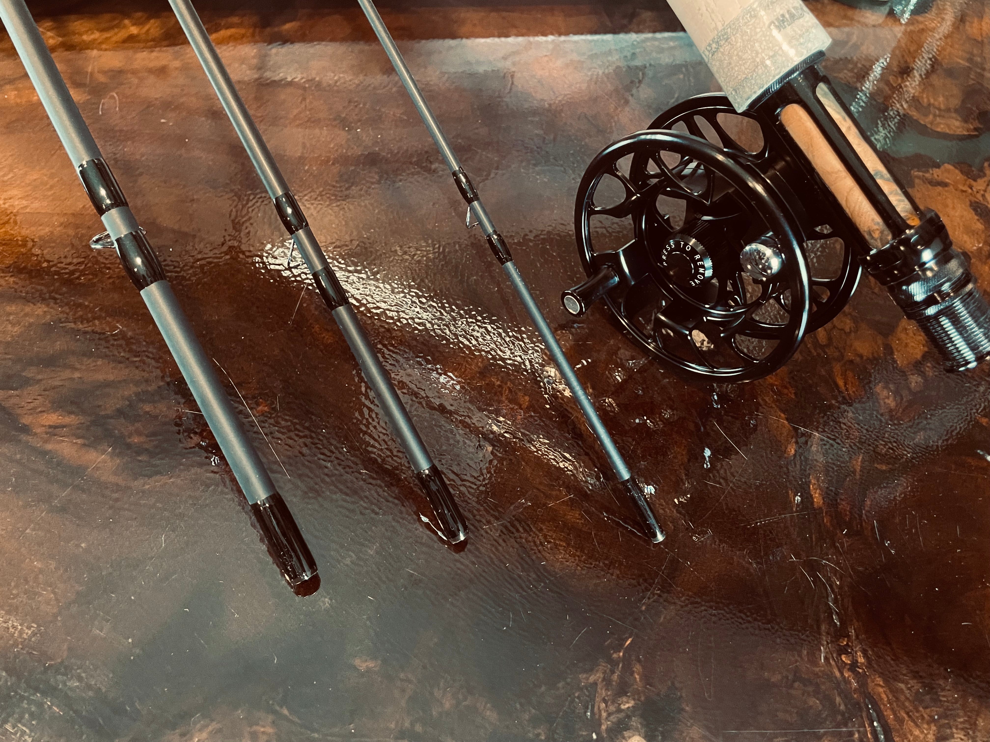angler'9 foot 5 6 weight fly rod reel combo Shadow Series Fly Fishing Rod & Reel Combo