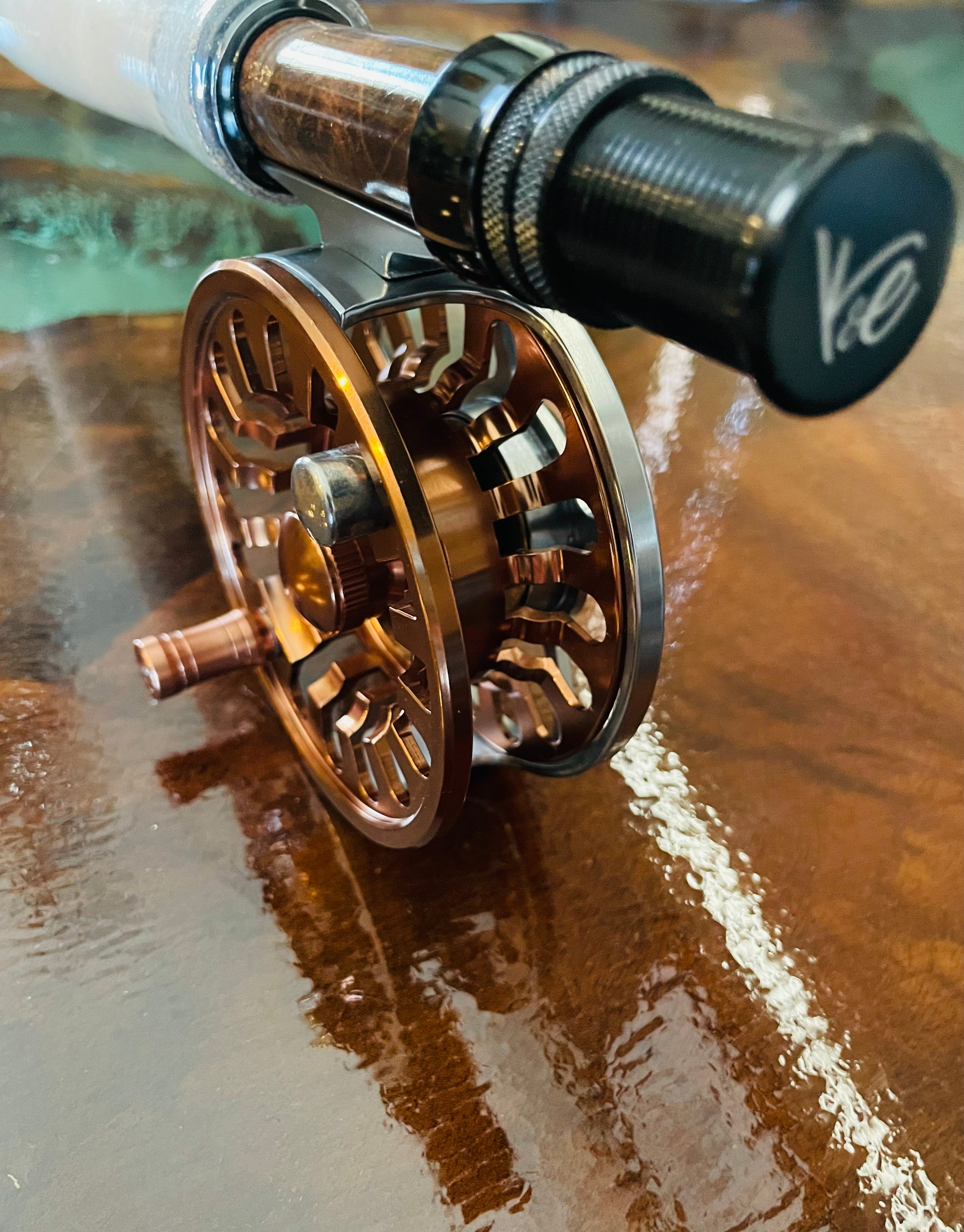copper fishing rod and reel combos Silhouette Series Fly Fishing Rod & Reel Combo