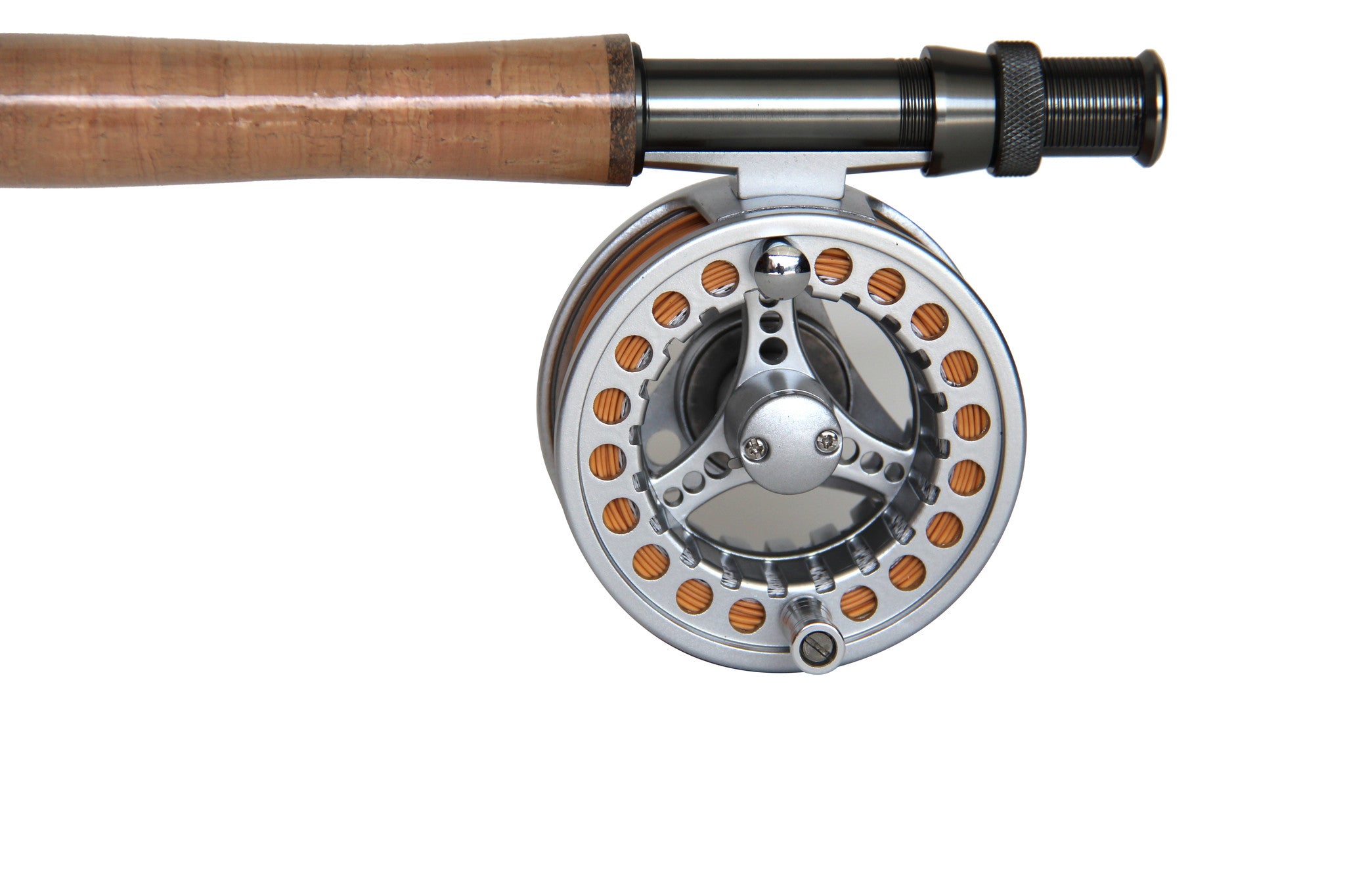 3 wt fly fishing reel Lamson Guru S OG -3+ 4 piece with high quality cork handle FLY REEL 3/4wt - The Patriot Reel