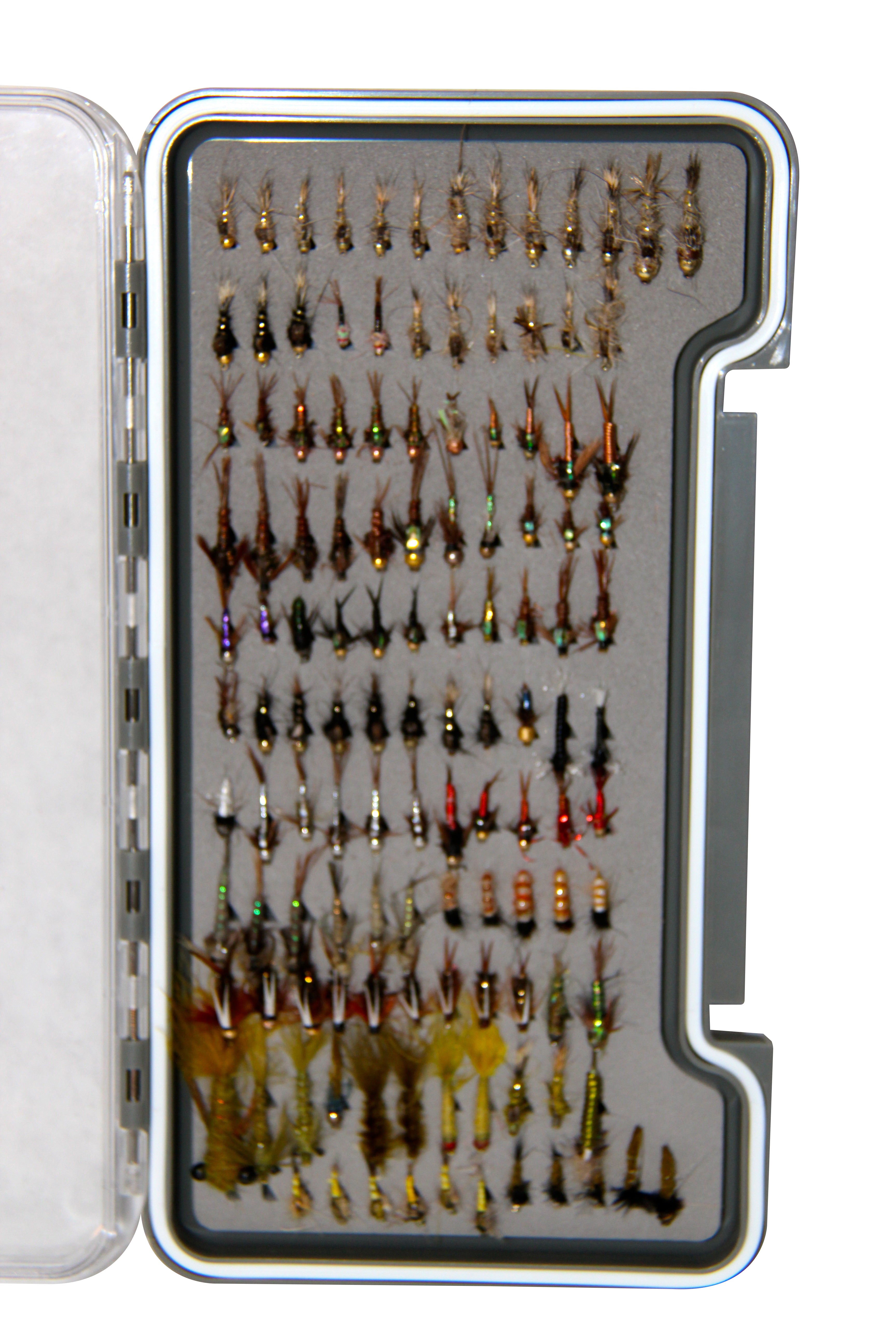 Useful Fishing Fly Box Fish Slim Storage. Transparent Waterproof Fishing
