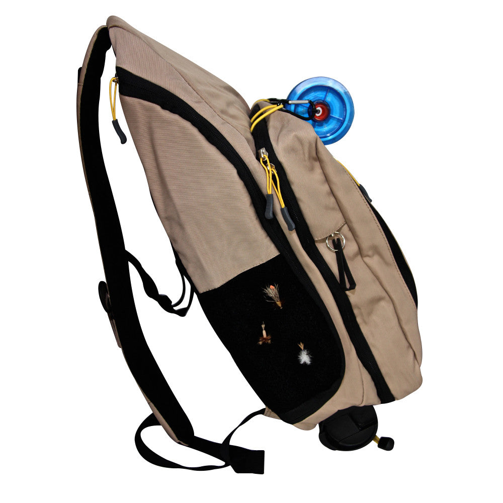 Fully accessorized Fly Fishing Sling Pack - K&E Outfitters
