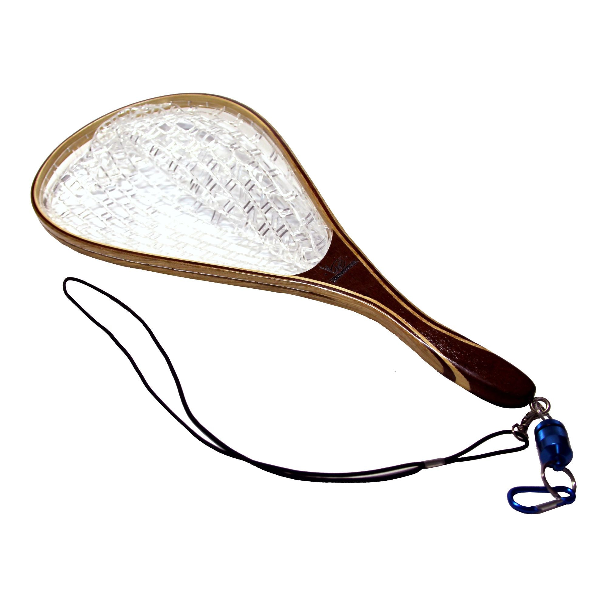 The orginal River Fork Landing Net Strap, Quality leather and finishes. -  Nets that Honor the Fish